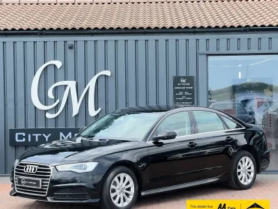 Used Audi A6 Advanced 190 HP (139 kW) 2016 Black Sedan