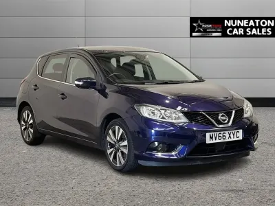 Used Nissan Pulsar Tekna 2016 Blue Hatchback
