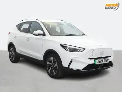 Used MG ZS Trophy Connect 114 kW (156 HP) 2024 White SUV