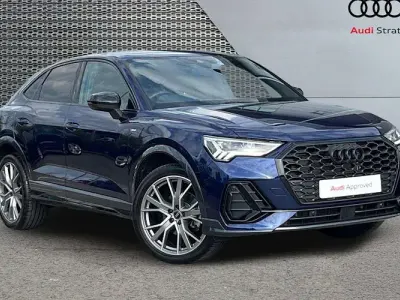 Used Audi Q3 Sportback Black Edition 150 HP (110 kW) 2025 Blue SUV