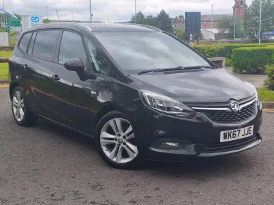 Used Vauxhall Zafira Tourer SRi 2017 Black MPV