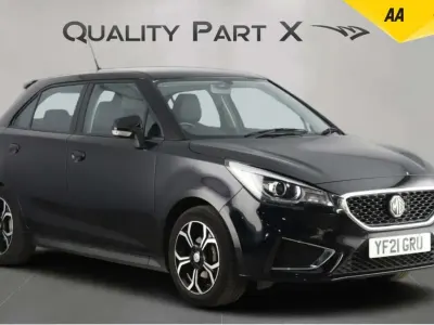 Used MG MG3 Exclusive 106 HP (77 kW) 2021 Black Hatchback