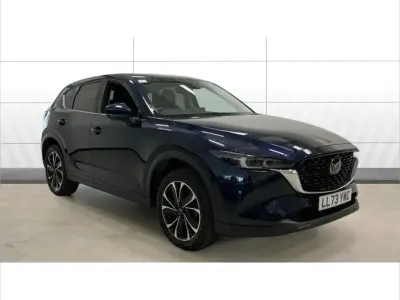 Gebraucht Mazda CX-5 Exclusive-Line 165 PS (121 kW) 2023 Blau SUV