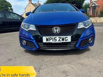 Used Honda Civic SE Plus 120 HP (88 kW) 2015 Blue Hatchback