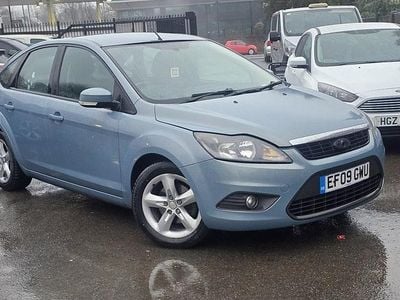 Used Ford Focus Zetec 99 HP (72 kW) 2009 Blue Hatchback