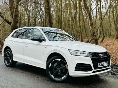 Usado Audi Q5 Black Edition 190 CV (139 kW) 2019 Blanco SUV