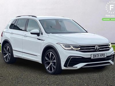 Used VW Tiguan R-line 150 HP (110 kW) 2021 White SUV