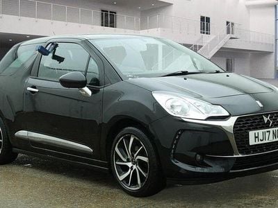 Used DS Automobiles DS3 Connected Chic 2017 Black Hatchback