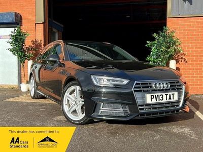 Used Audi A4 S-Line 190 HP (139 kW) 2017 Black Estate
