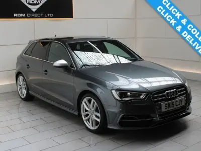 Used Audi S3 Sportback Design 300 HP (220 kW) 2015 Grey Hatchback