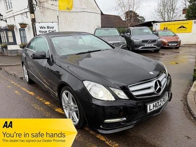 Used Mercedes E250 2013 Black Coupe