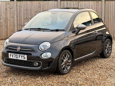 Black Used 2020 Fiat 500 Sport Hatchback | £7,600 (Fair price)