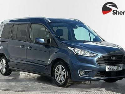 Used Ford Grand Tourneo Connect Titanium 120 HP (88 kW) 2020 Blue MPV