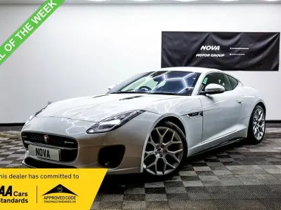 Used Jaguar F-Type R-Dynamic 300 HP (220 kW) 2019 White Coupe