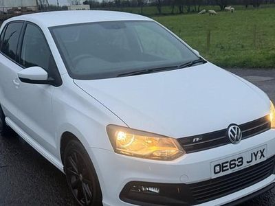 Used VW Polo R-line 105 HP (77 kW) 2013 White Hatchback