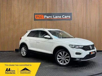 Used VW T-Roc SEL 150 HP (110 kW) 2019 White SUV