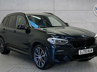 Used BMW X3 M Sport 190 HP (139 kW) 2020 Black SUV