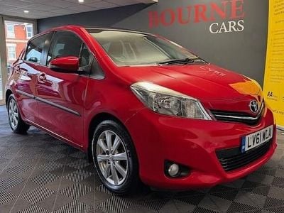 Red Used 2011 Toyota Yaris Multidrive S Hatchback | £8,995