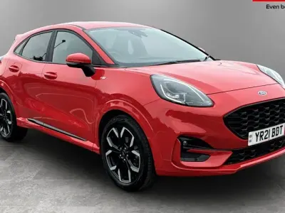 Used Ford Puma ST-Line X 125 HP (91 kW) 2021 Red SUV