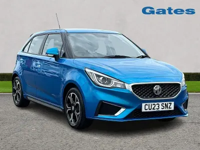 Used MG MG3 Exclusive 106 HP (77 kW) 2023 Blue Hatchback