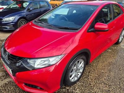 Red Used 2013 Honda Civic ES Hatchback | £6,698 (Fair price)