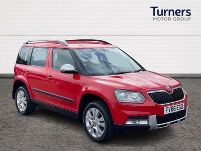 Używany Skoda Yeti SE L 2016 Czerwony SUV