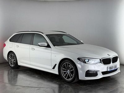 Used BMW 520 M Sport 190 HP (139 kW) 2019 White Estate
