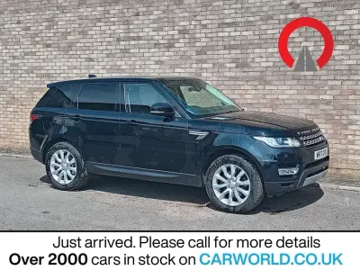 Used Land Rover Range Rover Sport HSE 240 HP (176 kW) 2017 Black SUV