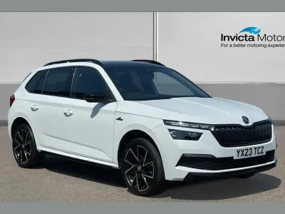 Used Skoda Kamiq Monte Carlo 108 HP (79 kW) 2023 White SUV