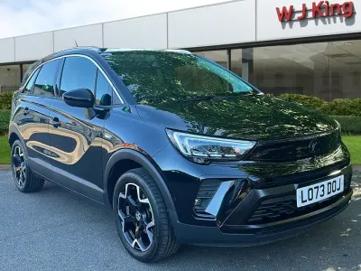 Used Vauxhall Crossland Ultimate 130 HP (95 kW) 2023 Black SUV