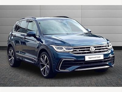 Used VW Tiguan R-line 150 HP (110 kW) 2022 Blue SUV
