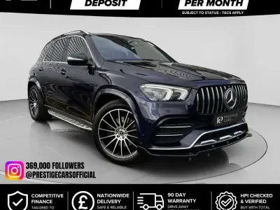 Used Mercedes GLE400 AMG line 2022 Blue SUV