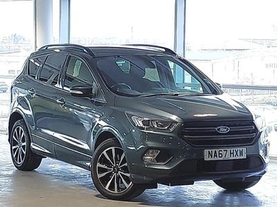 Used Ford Kuga ST-Line 120 HP (88 kW) 2017 Green SUV