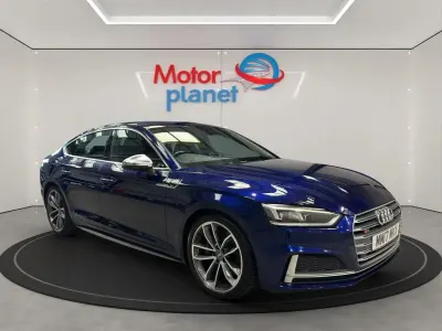 Used Audi S5 Sportback Design 354 HP (260 kW) 2017 Blue Hatchback