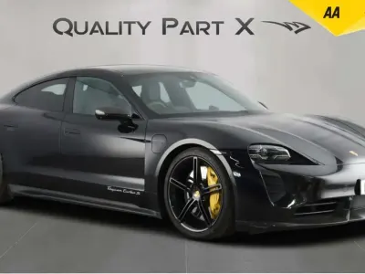 Used Porsche Taycan Performance Package 559 kW (761 HP) 2020 Black Sedan