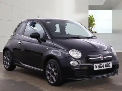 Used Fiat 500 S 69 HP (50 kW) 2014 Black Hatchback