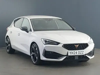 Used Cupra Leon 150 HP (110 kW) 2024 White Hatchback