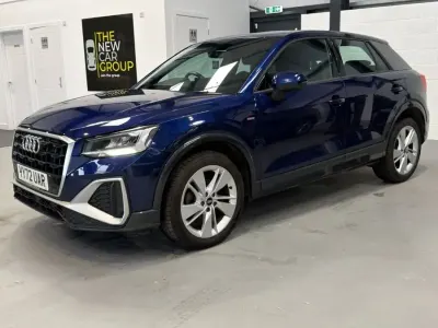 Used Audi Q2 S-Line 150 HP (110 kW) 2022 Blue SUV