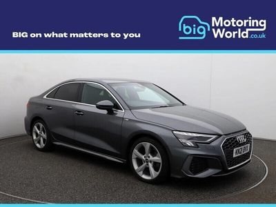 used Audi A3 3 1.0 TFSI 30 S line Saloon 4dr Petrol S Tronic Euro 6 (s/s) (110 ps) Digital Cockpit