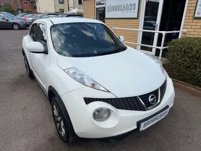 Used Nissan Juke Tekna 2013 White SUV