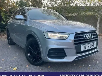 Used Audi Q3 Design 150 HP (110 kW) 2015 Silver SUV