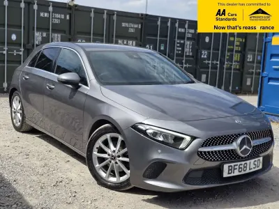 Used Mercedes A180 116 HP (85 kW) 2018 Grey Hatchback