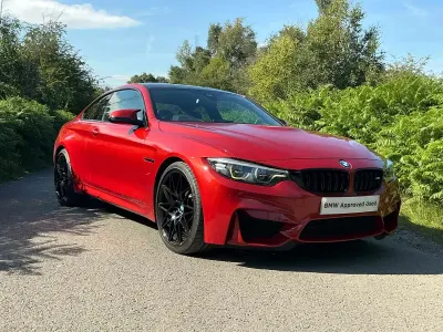 Used BMW M4 Competition Edition 450 HP (330 kW) 2019 Orange Coupe
