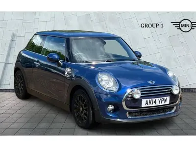 Used Mini Cooper Pepper 136 HP (100 kW) 2014 Blue Hatchback