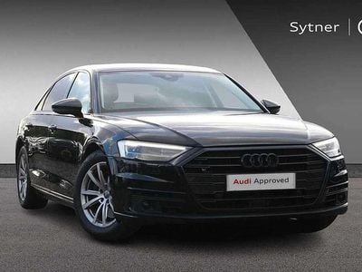 Black Used 2021 Audi A8L Advanced Sedan | £35,500