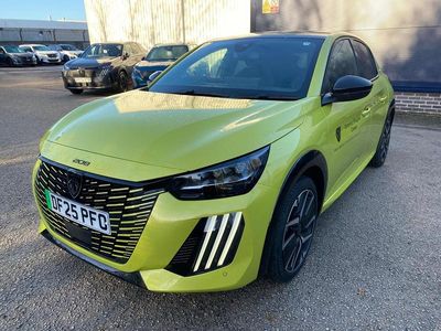 Used Peugeot e-208 GT 113 kW (154 HP) 2025 Yellow Hatchback