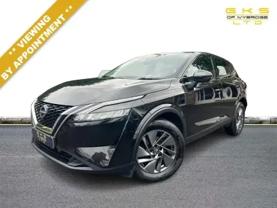 Used Nissan Qashqai Acenta Premium 158 HP (116 kW) 2022 Black SUV