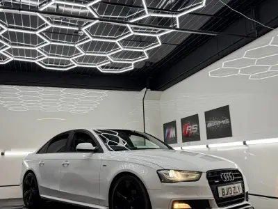 Used Audi A4 Black Edition 2013 White Sedan