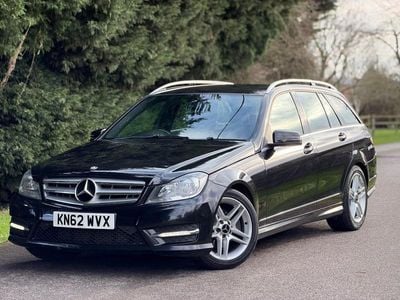Black Used 2013 Mercedes C200 AMG Estate | £3,750 (Super price)