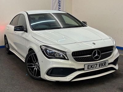 Used Mercedes CLA220 AMG line 2017 White Sedan
